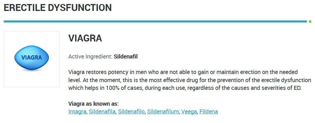 Taking Viagra for prostatitis treatment